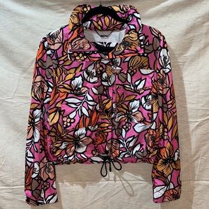 Marc Cain Floral Raincoat